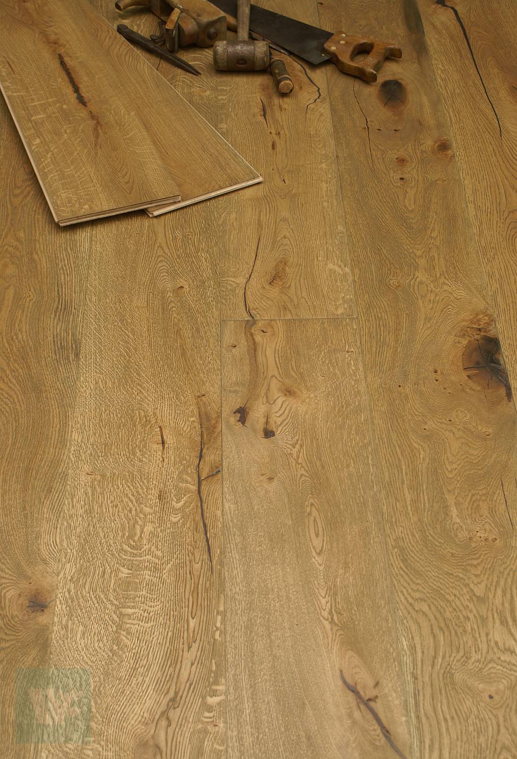 light brown oiled distressed oak flooring