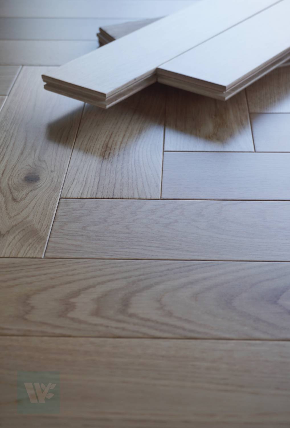 40cm Traditional Smooth Uv Lac Engineered Oak Herringbone Parquet Flooring Ec91 Ebay