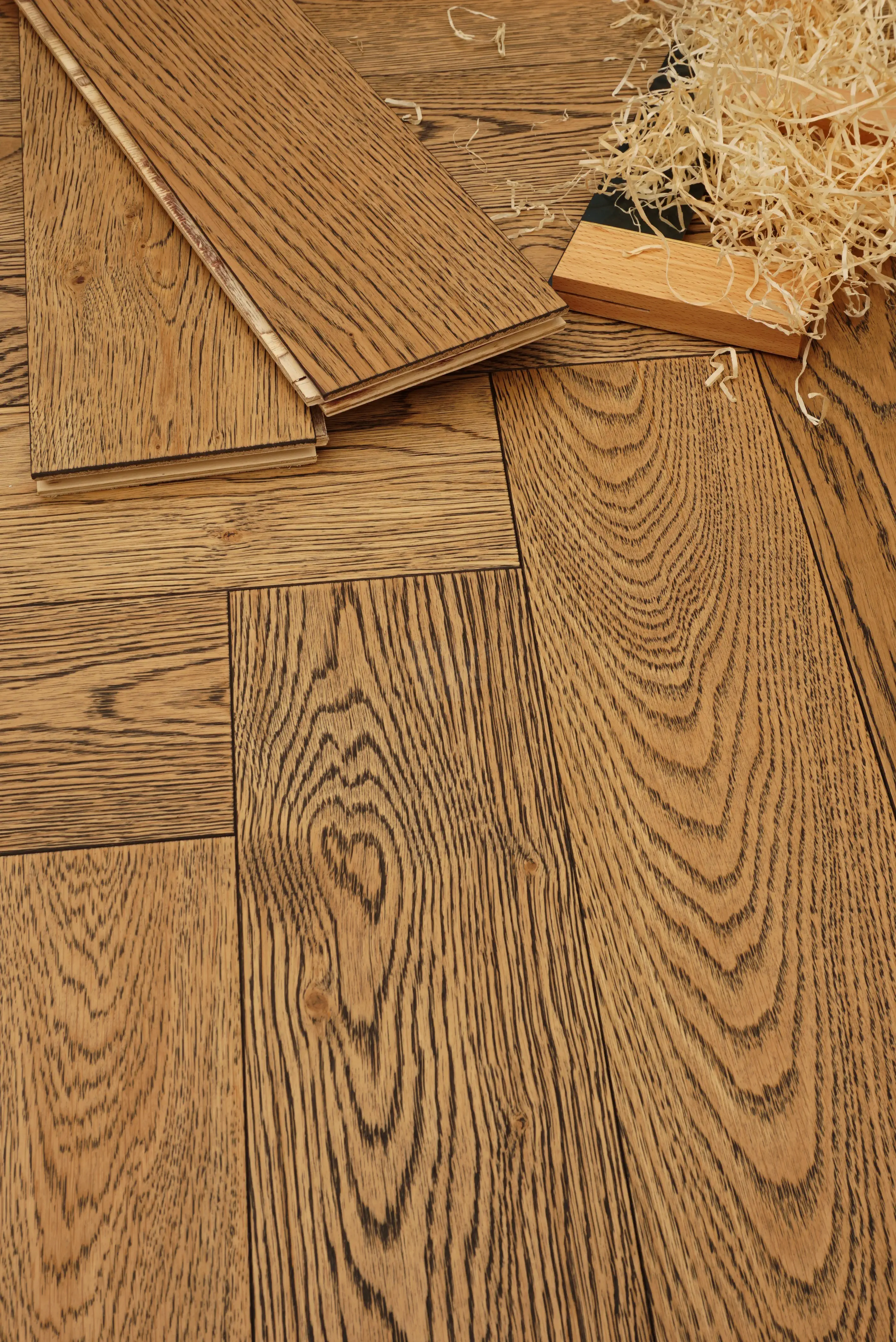 black herringbone 600x120mm
