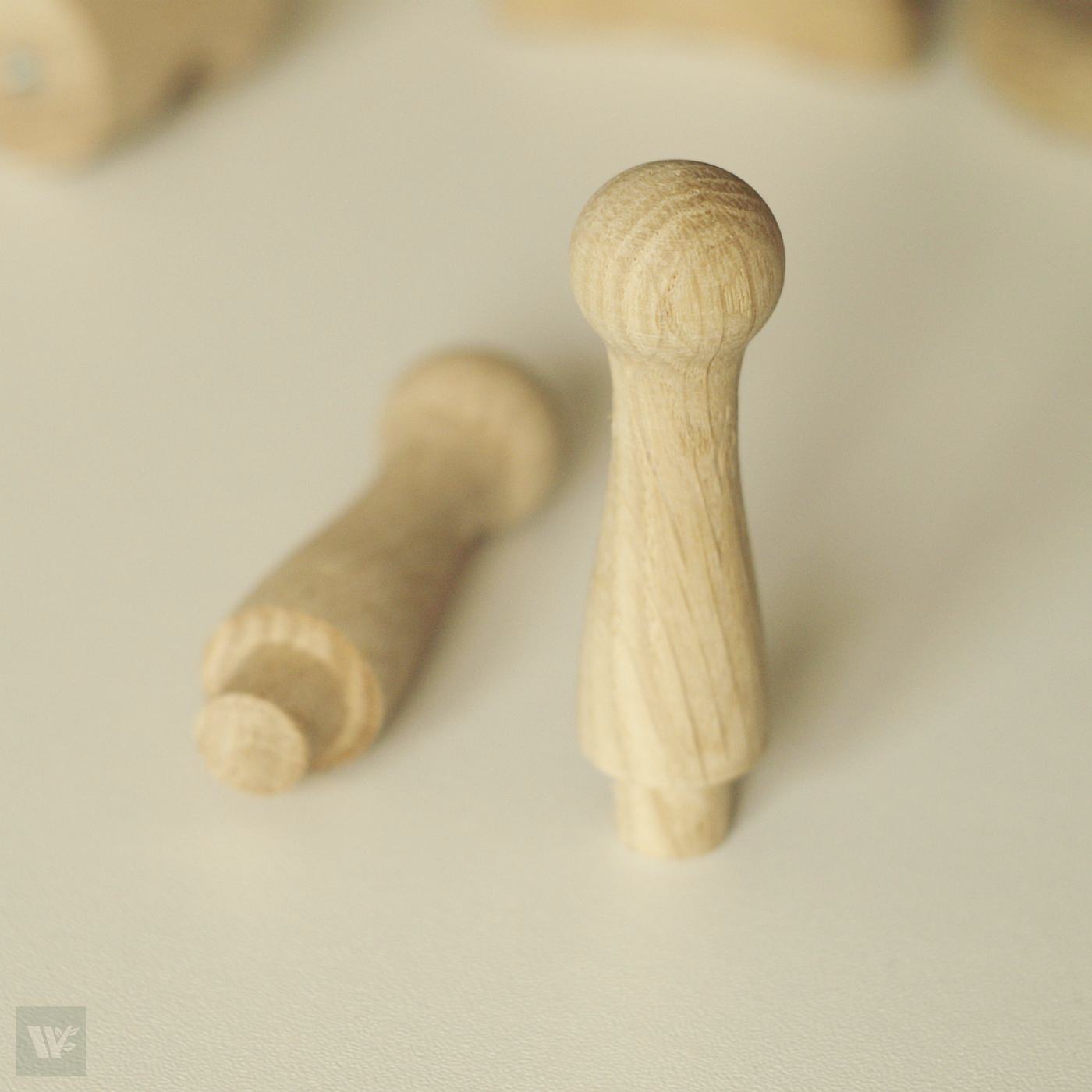 solid oak unfinished coat hangers