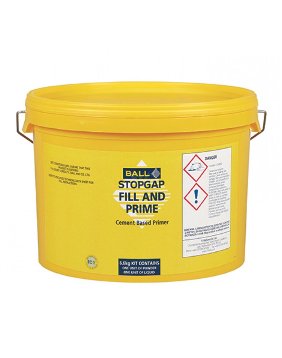 6.6kg Ball Stopgap Fill & Prime - For Over Raised Access Panels and Substrates