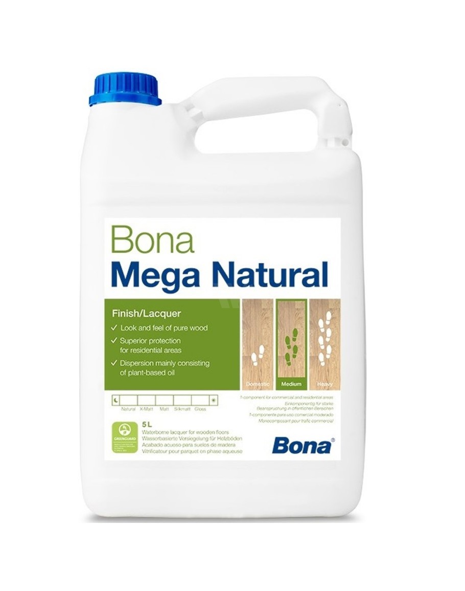 5L Bona Mega Natural - Ideal for Light Commercial Use