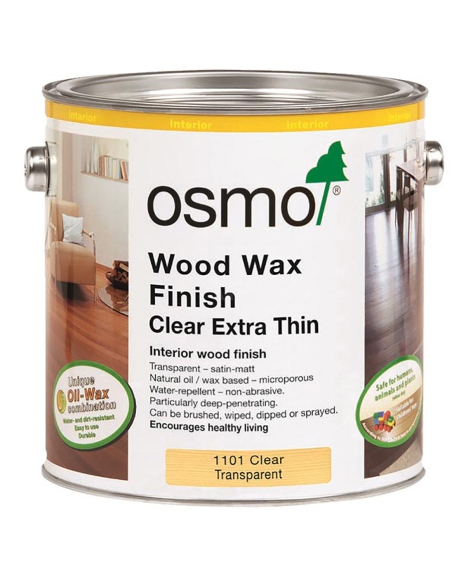Osmo WoodWax Clear Extra Thin - 0.125L / 0.75L / 2.5L