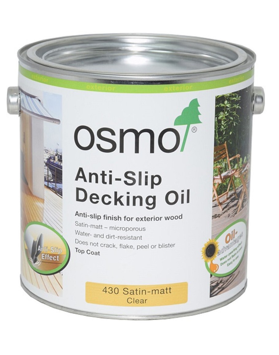 Osmo Ani-Slip Decking Oil Clear - 0.125L / 0.75L / 2.5L