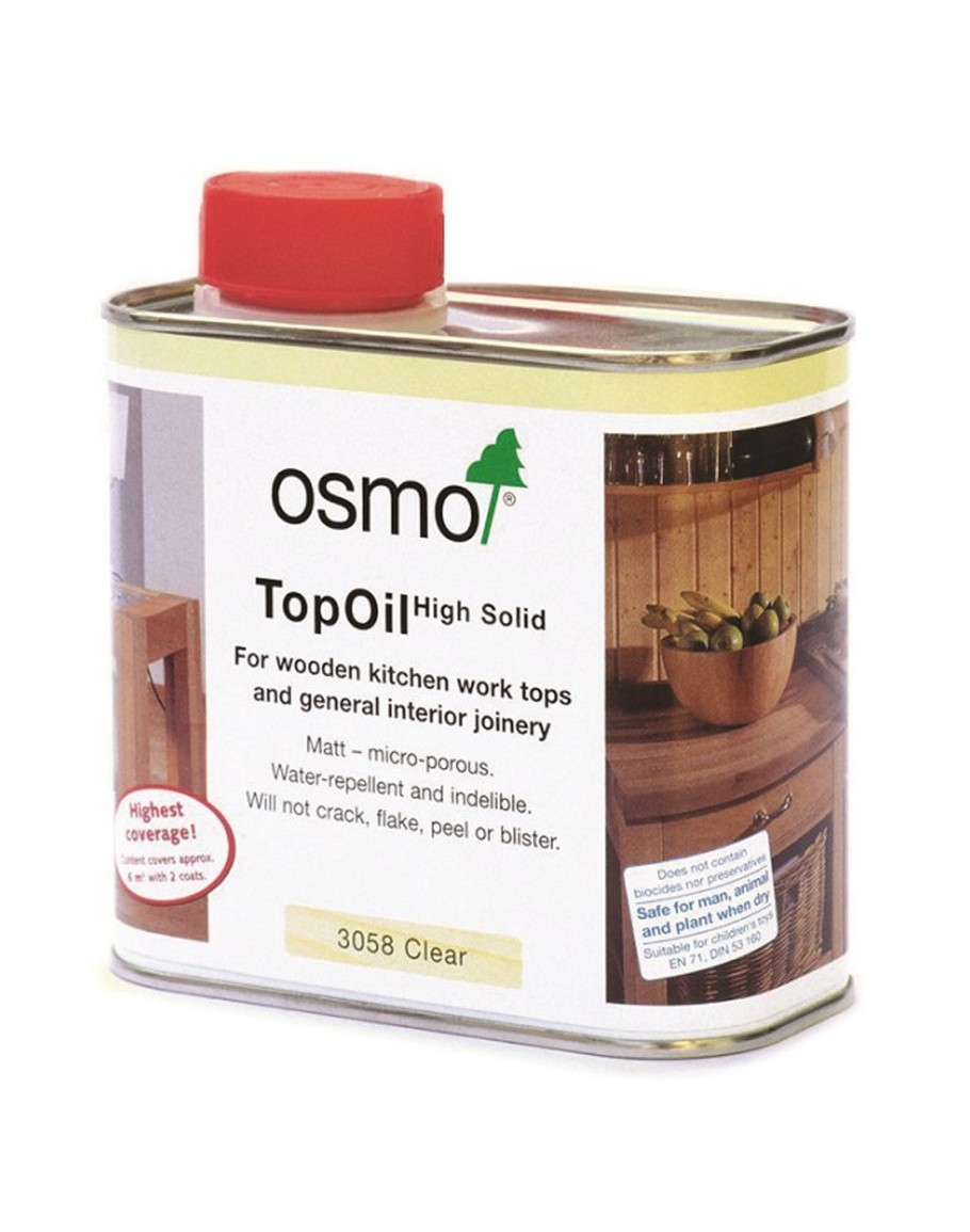 0.5L Osmo Top Oil - For Wooden Kitchen and Interior Joinery