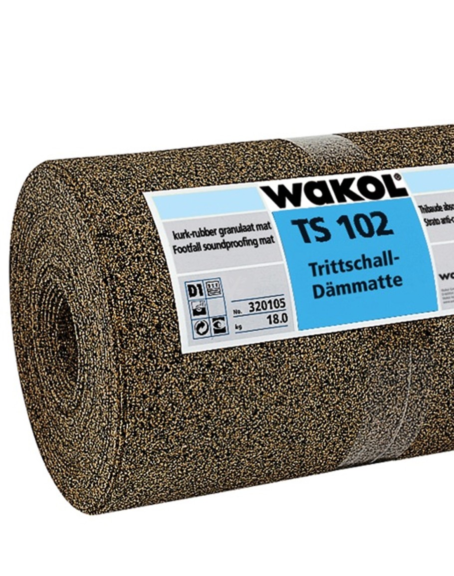 Wakol TS102 Acoustic Mat Underlay - 2mm Thick, 30sqm Roll