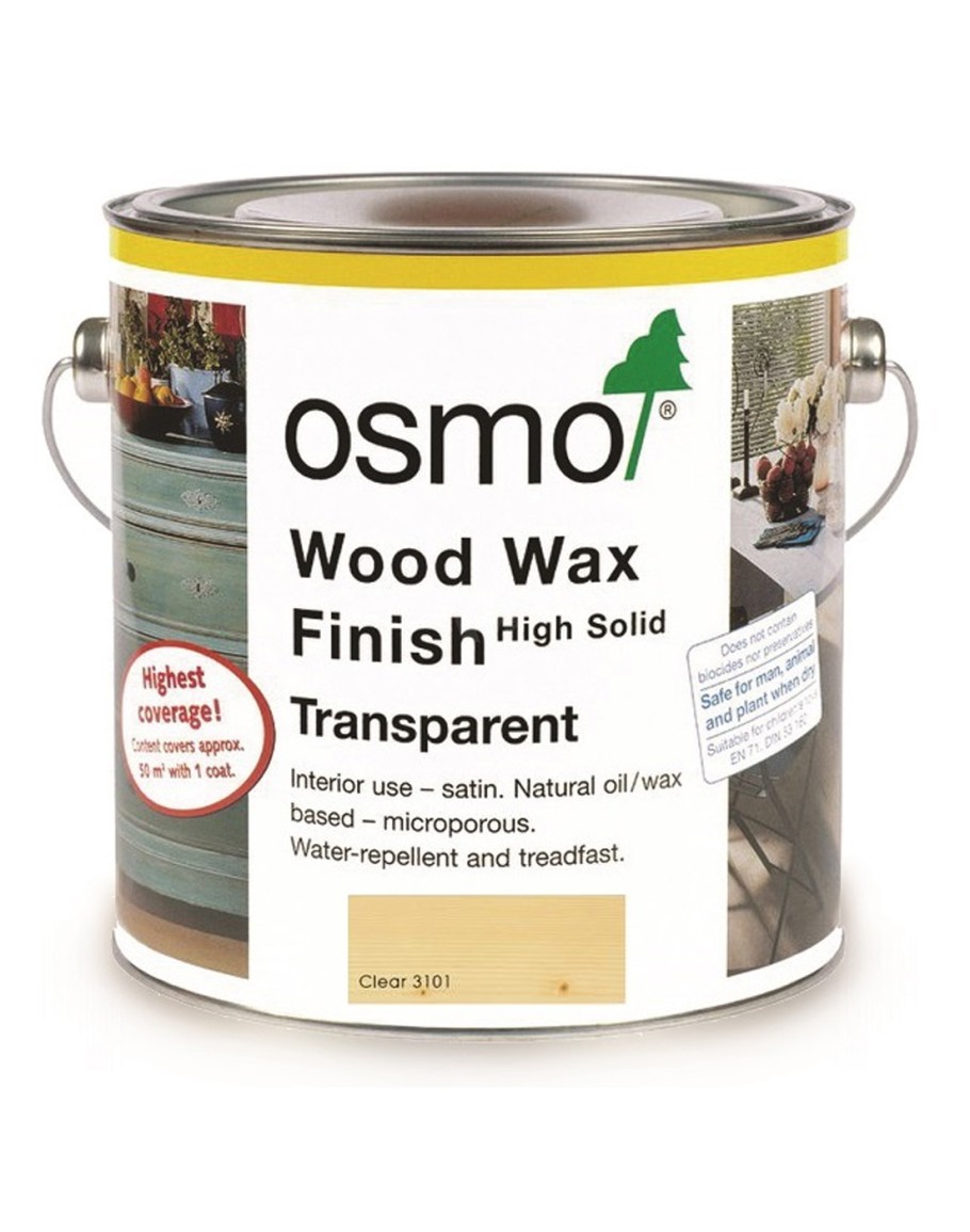 Osmo Wood Wax Finish Transparent - 0.125L / 0.75L / 2.5L