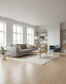 7½" Invisible Raw Matt Oak EFE9