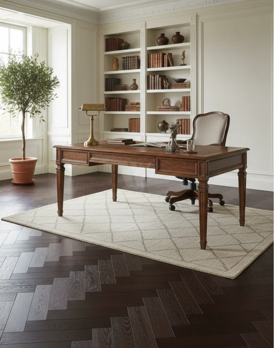 18mm dark engineered oak flooring