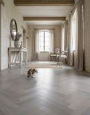 18” White Oil Oak Parquet EC2H