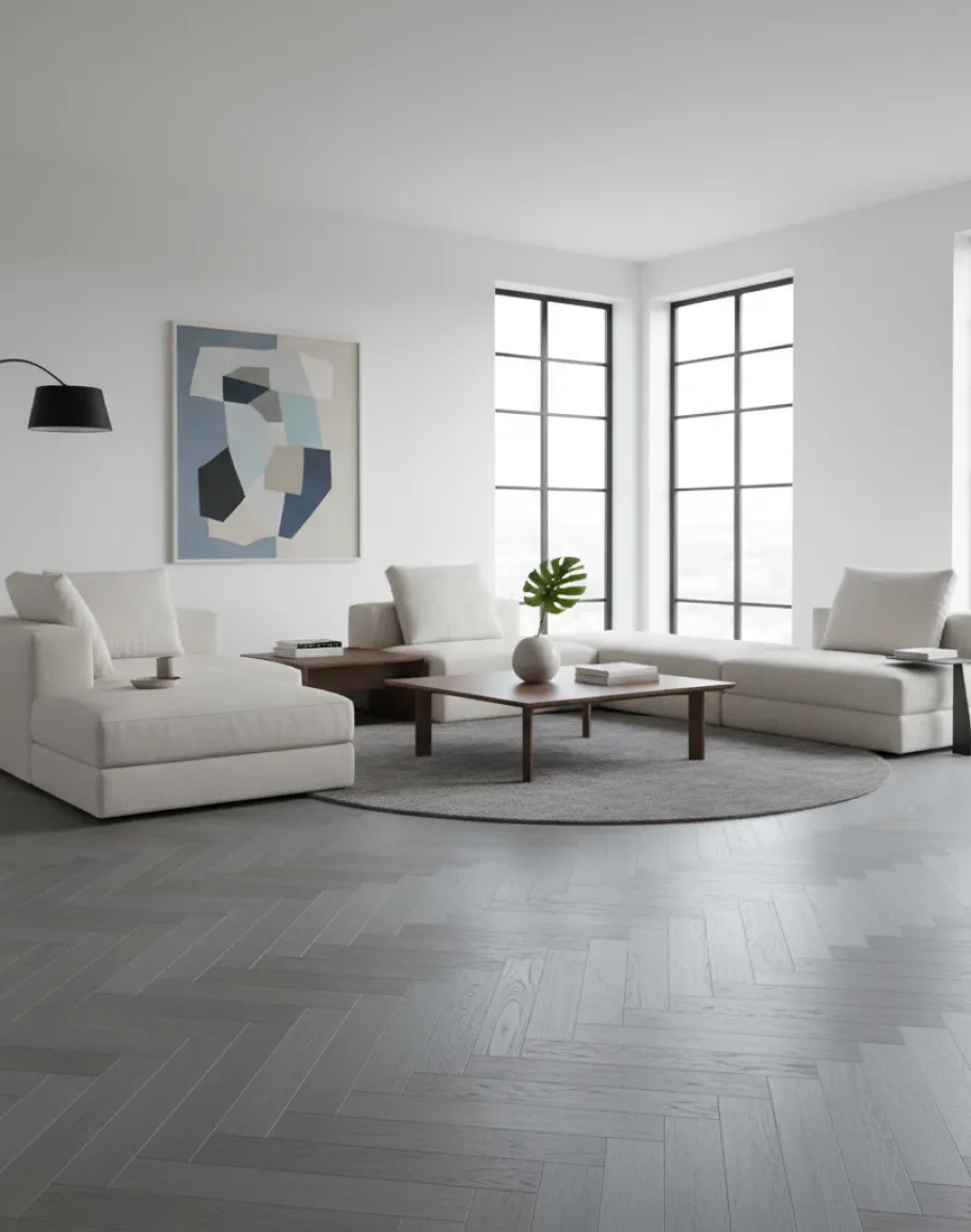 18mm engineered grey flooring