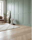 27" Unf Oak Herringbone H10N