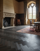 14" Smoked Oak Herringbone HS37