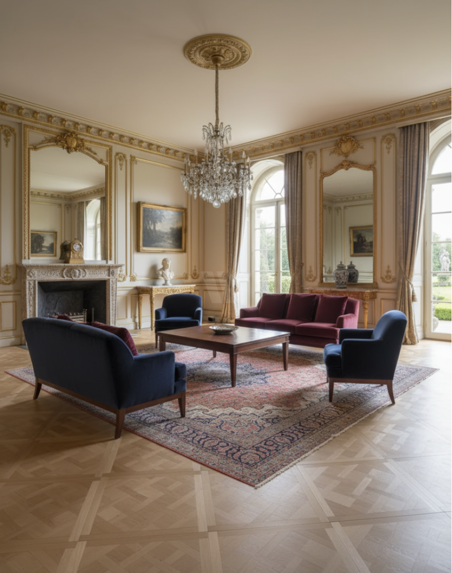 32" Raw Finish Versailles Parquet ECP1 32" Raw Finish Versailles Parquet ECP1