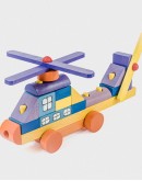 12" Colourful Helicopter