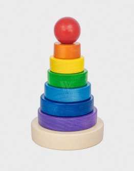 Rainbow 7 Circles Tower