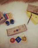 6 Lacing Block with Buttons - Tarnawa Wooden Toys