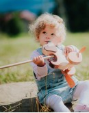 25" Push Along Puppy