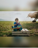 12" Colourful Helicopter