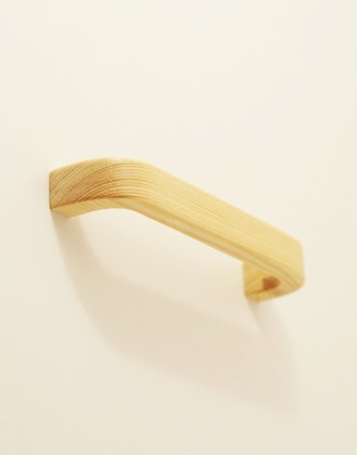 L128 Simple Clear Pine Handle