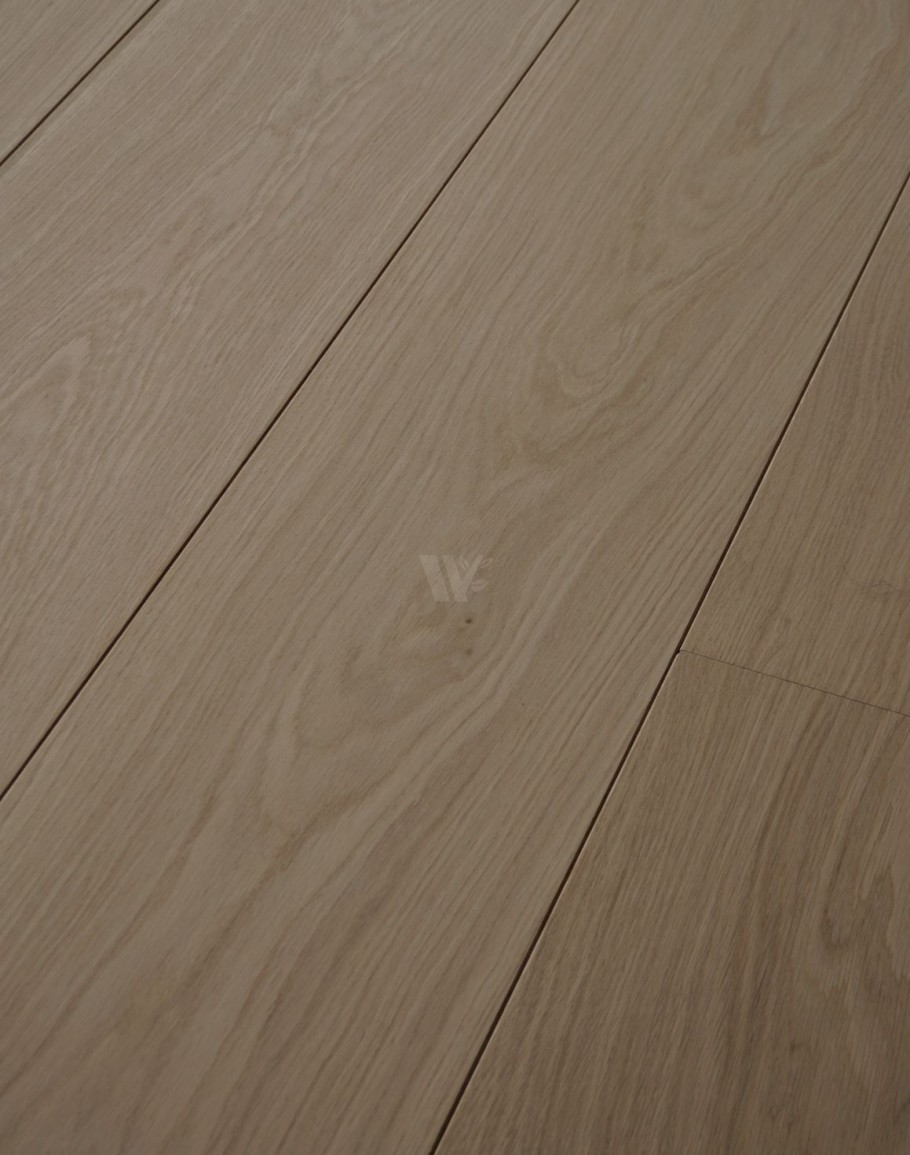 Unfinished ECH3P 1Ft Wide Prime Grade Oak Flooring 300mm Engineered Wood 