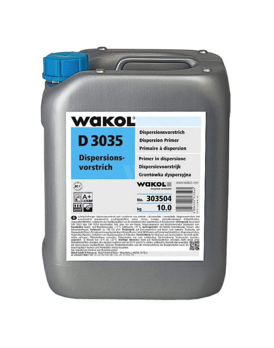 Wakol D3035 Primer 10kg - For Absorbent Subfloors