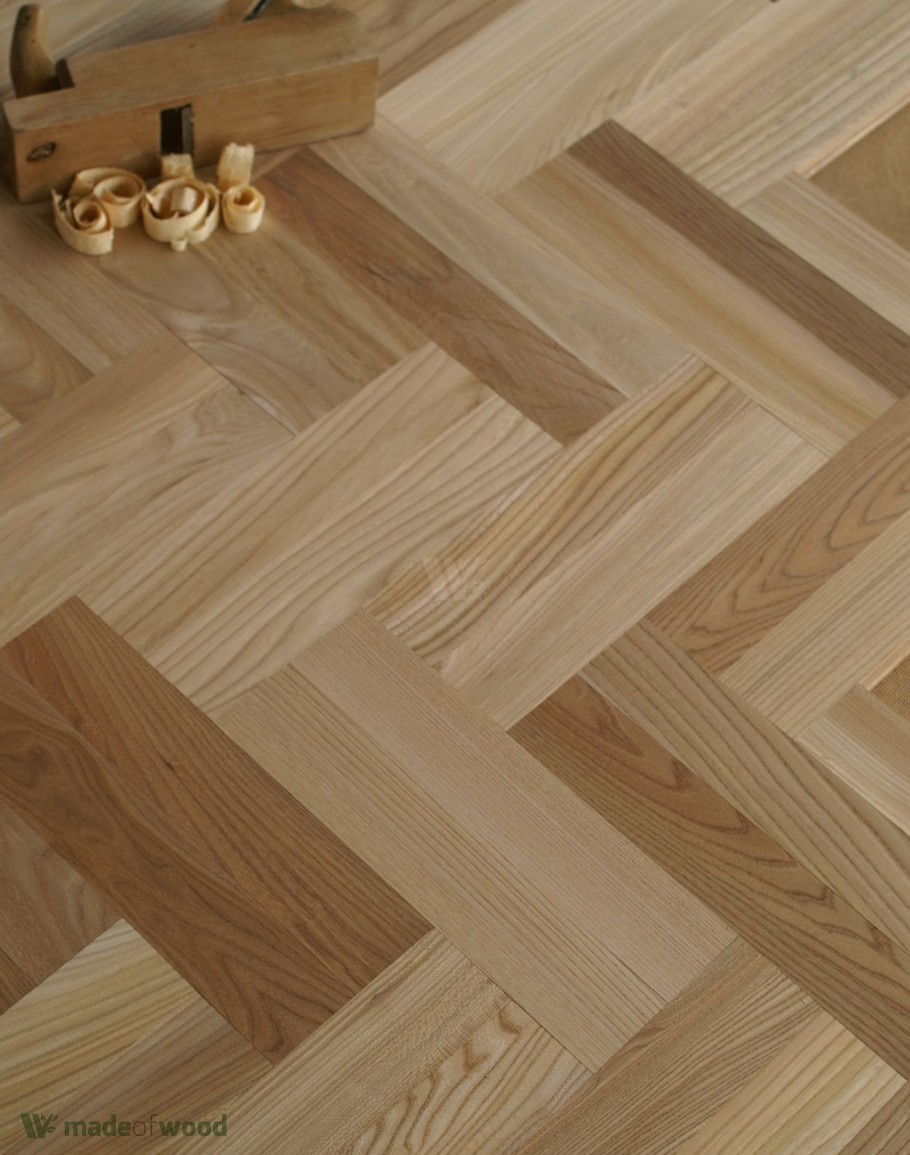 Herringbone Flooring HD14 Select Grade Rare Elm Wood 12" Parquet Classique 